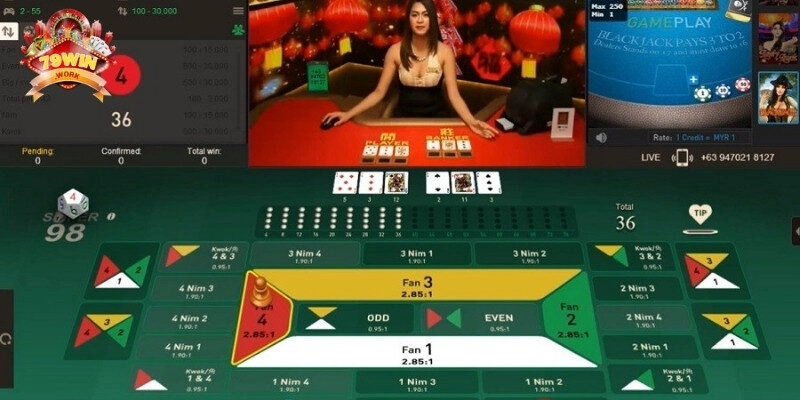 Cách chơi Fantan với NGA (Tong)